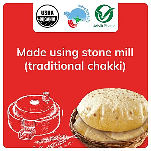 24 Mantra Organic Whole Wheat Atta