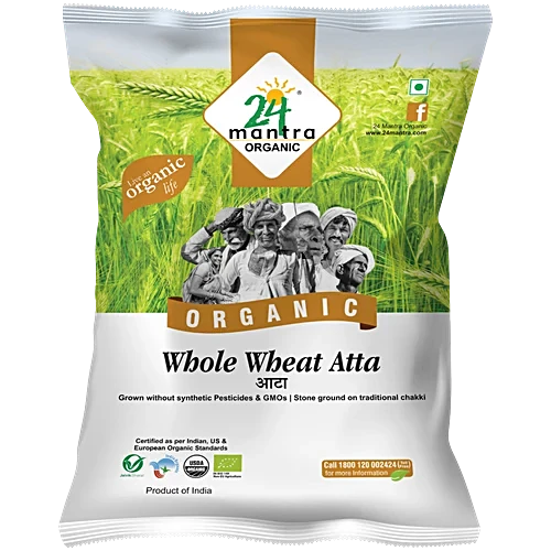 24 Mantra Organic Whole Wheat Atta