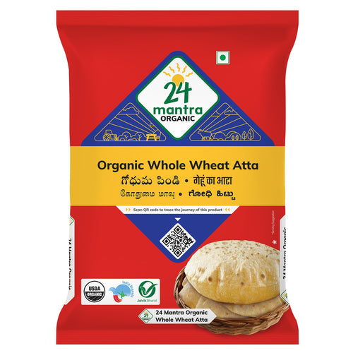 24 Mantra Organic Whole Wheat Atta