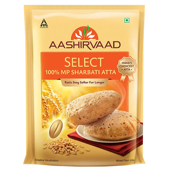 Aashirvaad Select Sharbati Atta product pack