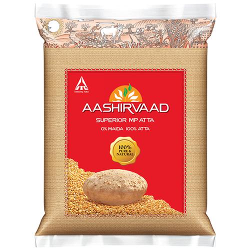 Aashirvaad Whole Wheat Atta product pack