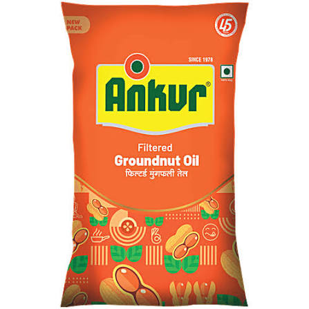 Ankur/Gujarat brand Groundnut Oil