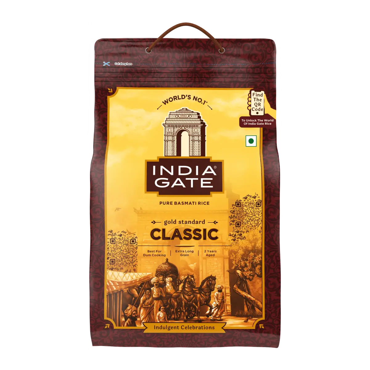 India Gate Classic Basmati Rice official product pack