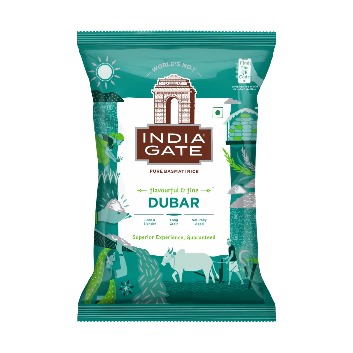 India Gate Dubar Basmati Rice official product pack