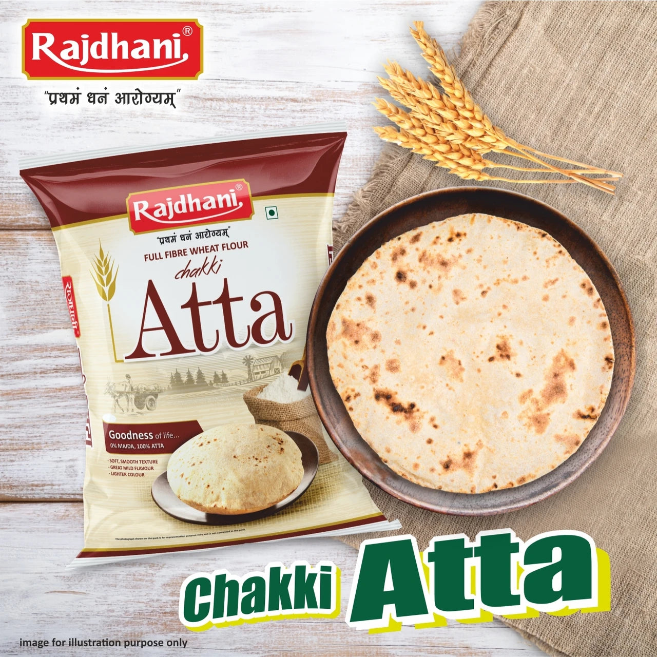 Rajdhani Atta (value)