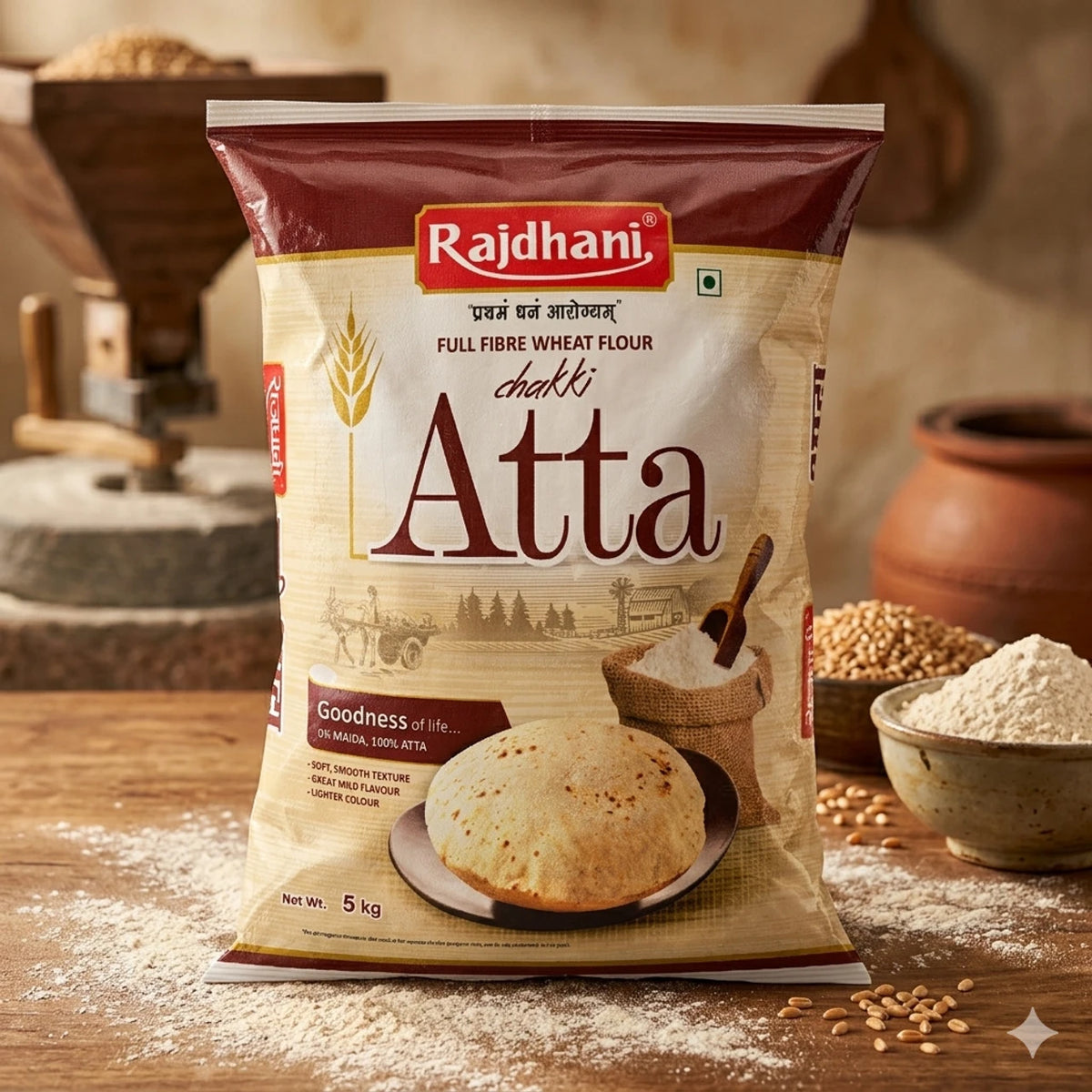 Rajdhani Atta (value)