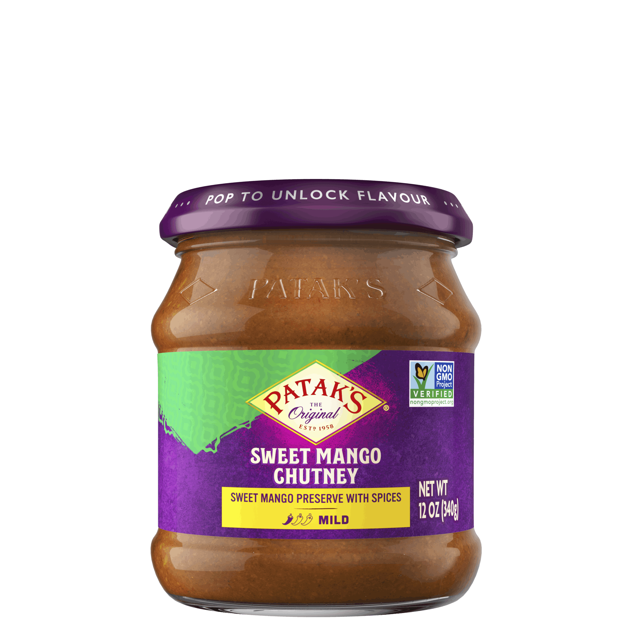 Patak's Sweet Mango Chutney 340g